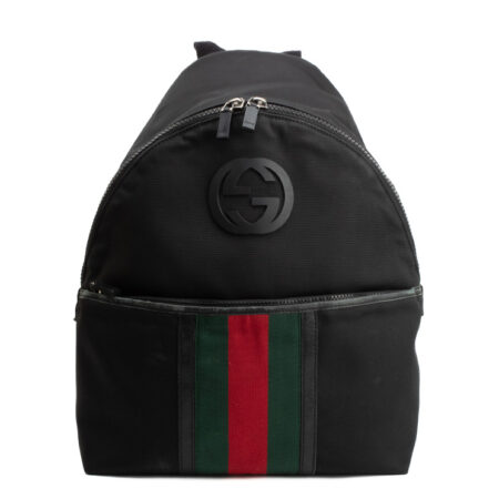 Gucci Parana Web Backpack